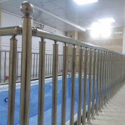 نرده استیل تک پایه